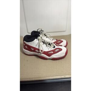Nike Air Jordan 11 Retro Low IE White Gym Red Black 919712-101 Mens